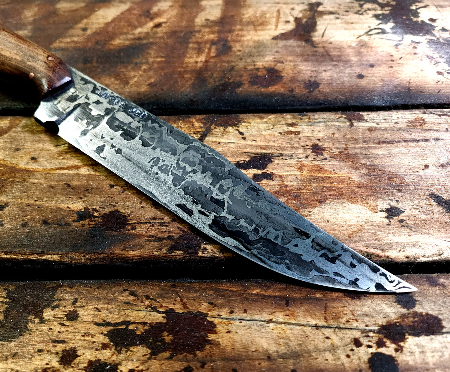Damascus Clip Point