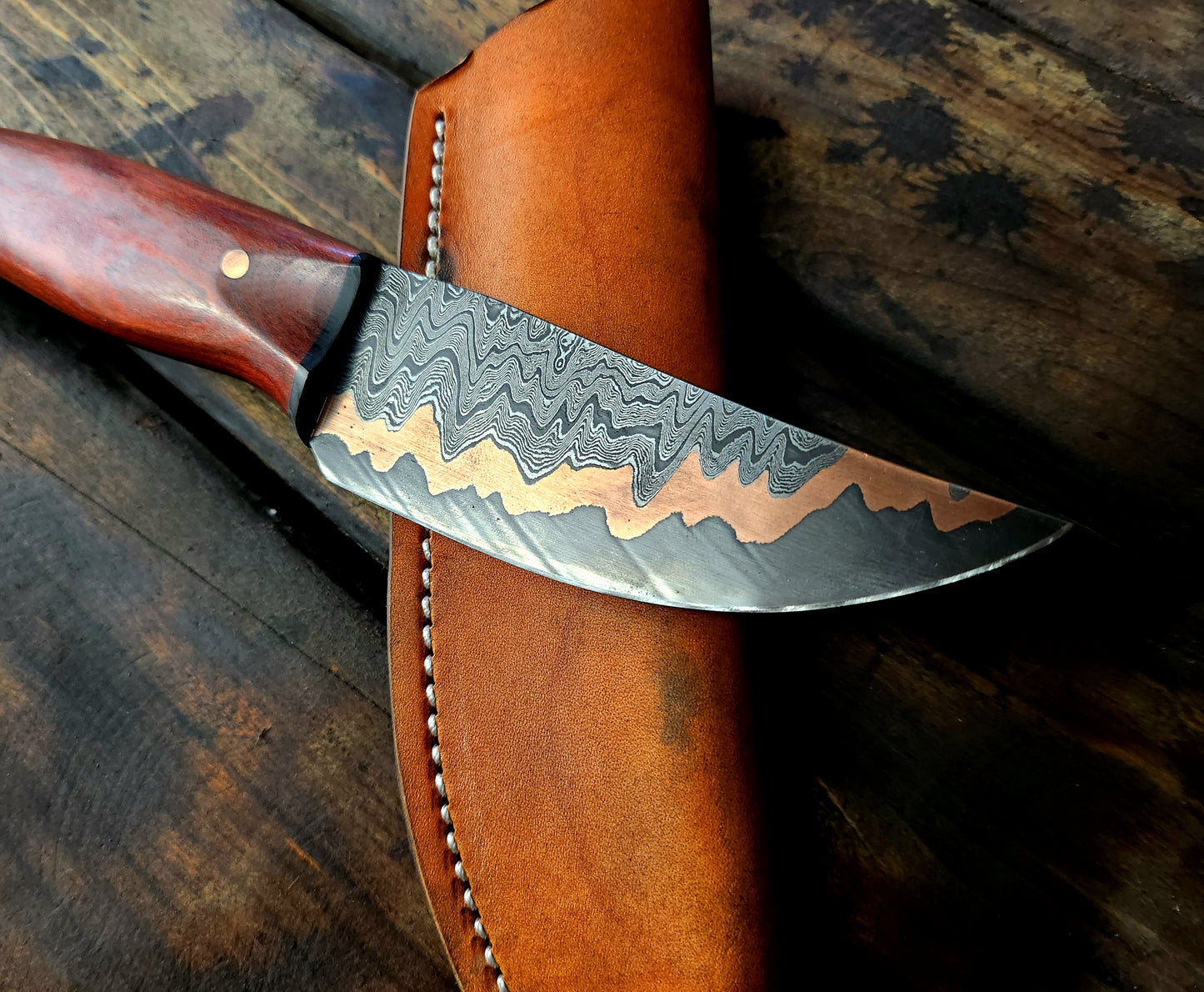 Damascus Cu Mai Skinner
