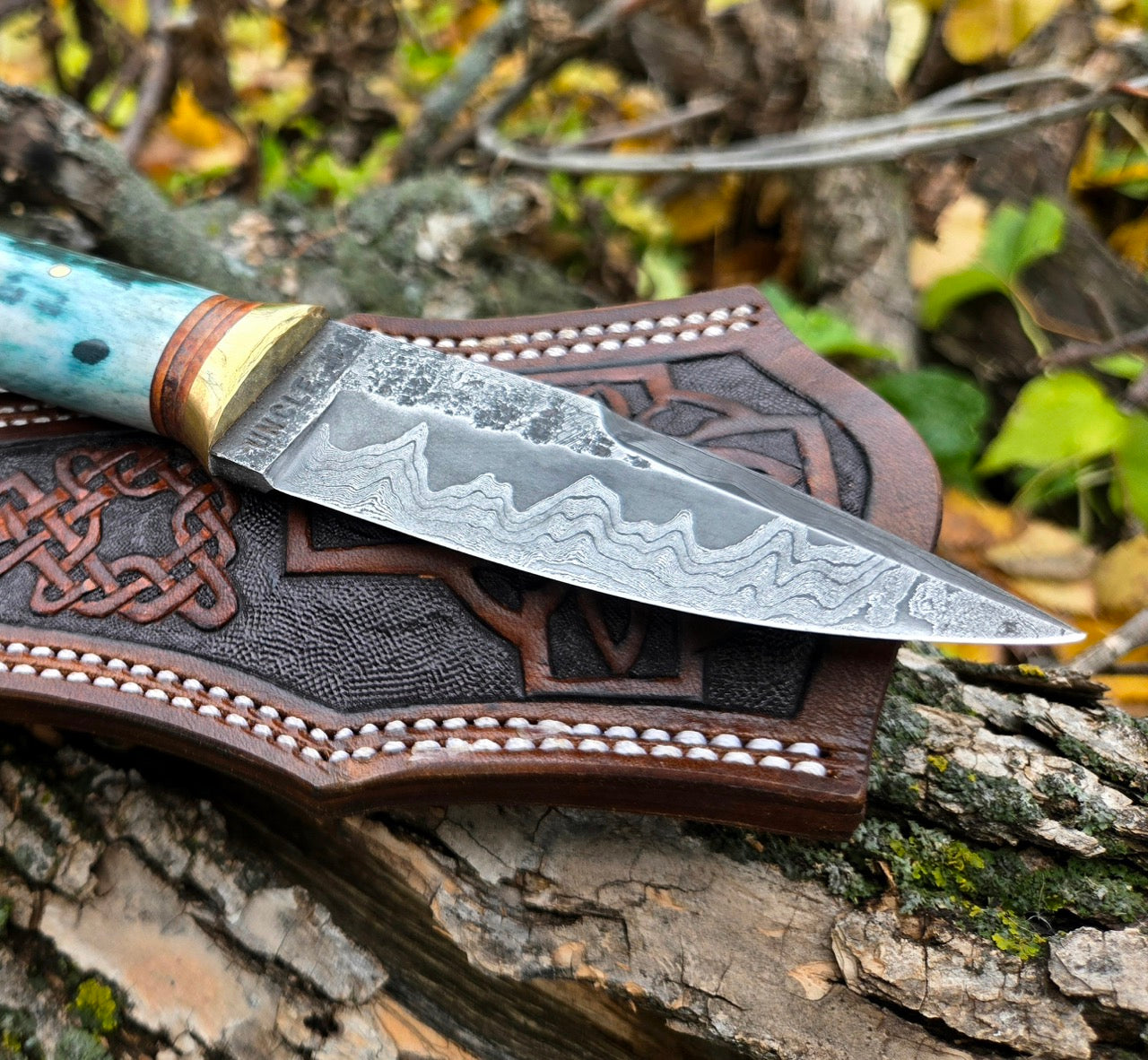 Damascus Sgian Dubh
