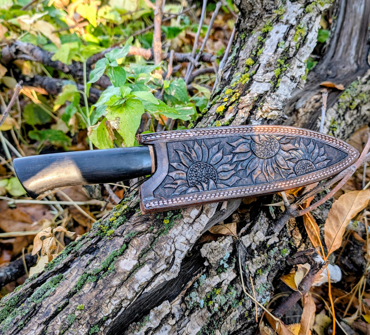 Wrought Iron Chefs Knife