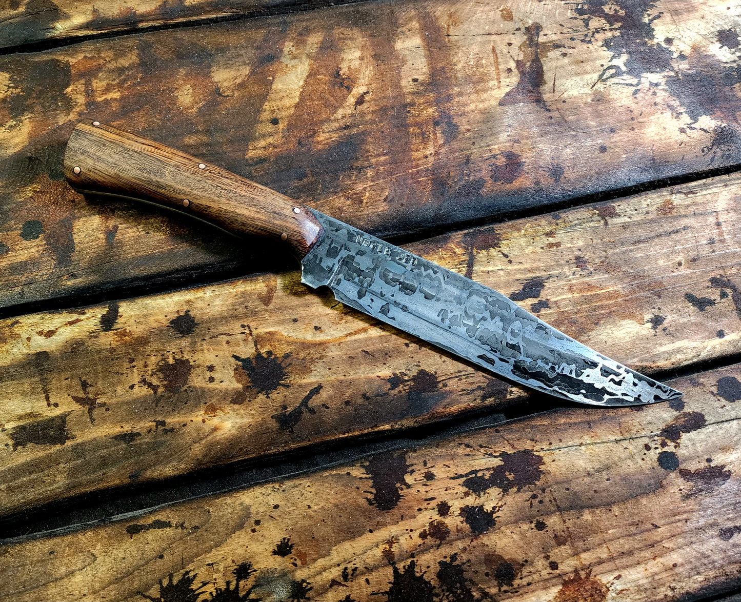 Damascus Clip Point
