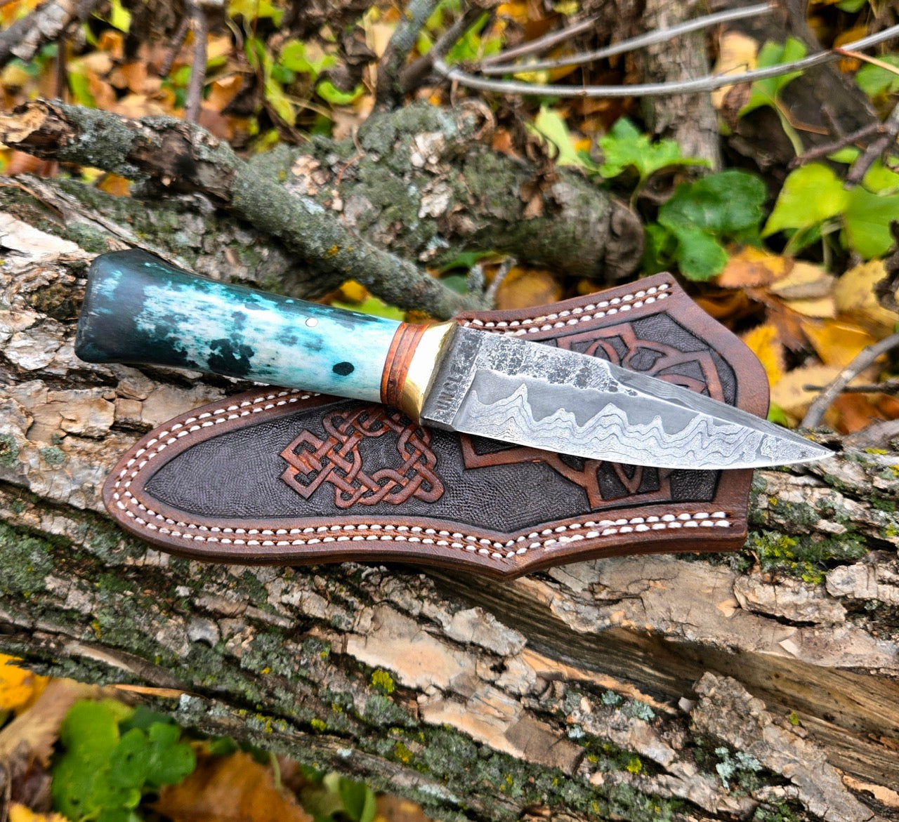 Damascus Sgian Dubh
