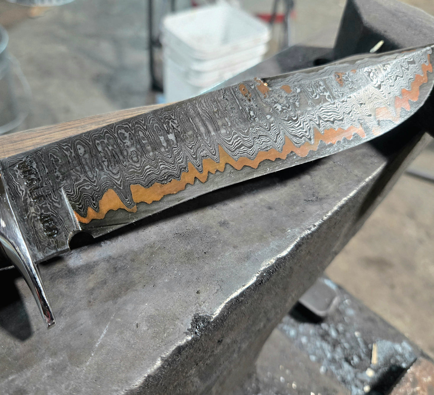 Damascus Cu Mai Bowie