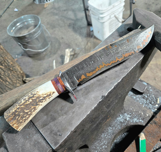 Damascus Cu Mai Bowie