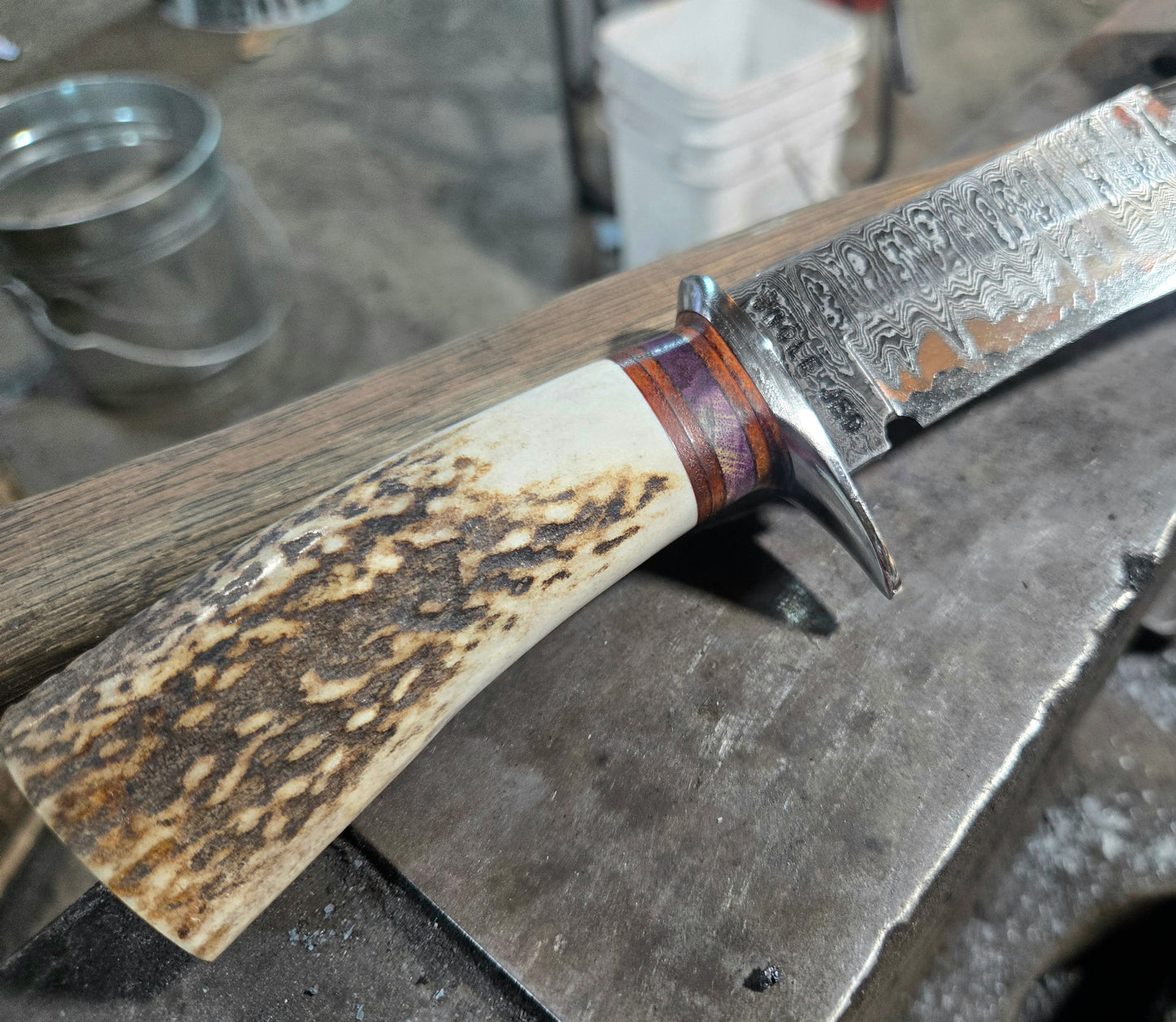 Damascus Cu Mai Bowie